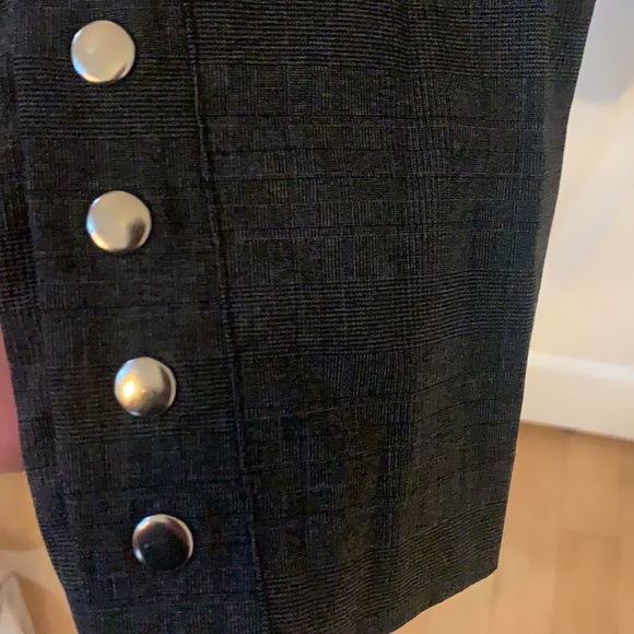 Ankle length gray business casual pants - Picture 2 of 3